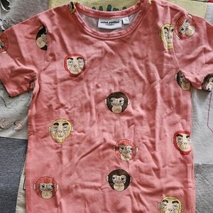 Like new Mini Rodini monkey shirt